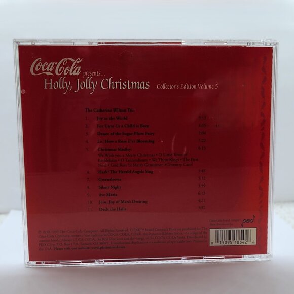 *Rare* Holly Jolly Christmas-Worlds Favorite Christmas Carols CD - Picture 3 of 3